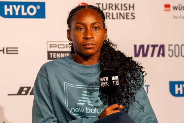 Coco Gauff, Pressekonferenz, Tennis, ATP, Tennis Herren Turnier, WTA, Tennis Damen 500, Porsche Tennis Grand-Prix, 13.04.2026, Tennis, ATP-Turnier, WTA 500, Porsche Tennis Grand-Prix, 13.04.2026, Stuttgart Copyright: xEibner-Pressefoto EdwardxCheungx EP_ECG