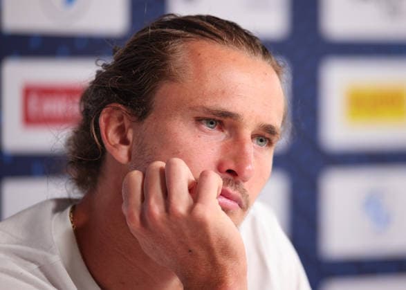 Alexander Zverev (GER), Pressekonferenz, Portrait Tennis - BMW Open 2026 - ATP, Tennis Herren - MTTC Iphitos - Munich - - Germany - 13 April 2026. Copyright: xJuergenxHasenkopfx