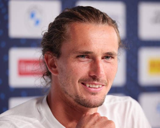 Alexander Zverev (GER), Pressekonferenz, Portrait Tennis - BMW Open 2026 - ATP, Tennis Herren - MTTC Iphitos - Munich - - Germany - 13 April 2026. Copyright: xJuergenxHasenkopfx