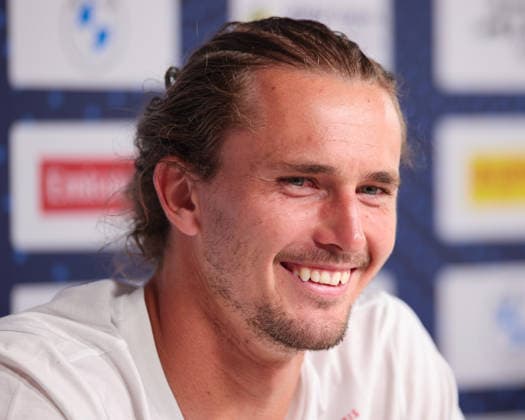 Alexander Zverev (GER), Pressekonferenz, Portrait Tennis - BMW Open 2026 - ATP, Tennis Herren - MTTC Iphitos - Munich - - Germany - 13 April 2026. Copyright: xJuergenxHasenkopfx
