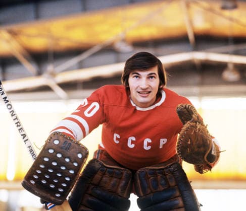 Moscow, USSR. Soviet ice-hockey goalkeeper Vladislav Tretyak. Vyacheslav Un Da-Sin TASS  525081