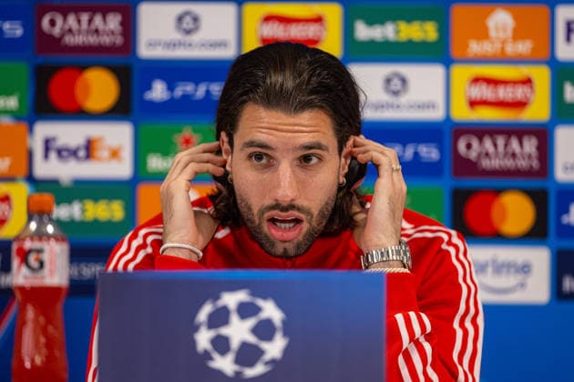 Football - UEFA Champions League - Quarter-Final - 2nd Leg - Liverpool FC v Paris Saint-Germain FC - MD-1 LIVERPOOL, ENGLAND - Monday, April 13, 2026: Liverpool s Dominik Szoboszlai during a press conference, PK, Pressekonferenz at Anfield ahead of the UEFA Champions League Quarter-Final 2nd Leg game between Liverpool FC and Paris Saint-Germain FC. (Photo by David Rawcliffe Propaganda) LIVERPOOL Anfield MERSEYSIDE ENGLAND  Copyright: xDavidxRawcliffex P2026-04-13-Liverpool_PSG_MD-1-67