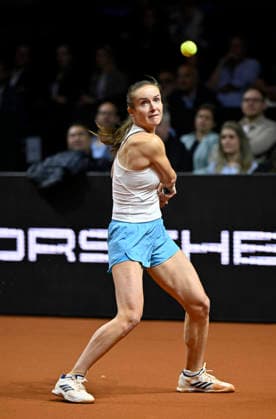 Elina Svitolina UKR Aktion Porsche One Point Challenge Tennis Damen Porsche-Cup Porsche Tennis Grand Prix GP Stuttgart 2026 Porsche Arena 11-19.04.2026 DFL REGULATIONS PROHIBIT ANY USE OF PHOTOGRAPHS AS IMAGE SEQUENCES AND OR QUASI-VIDEO Tennis Damen Porsche-Cup Porsche Tennis Grand Prix GP Stuttgart 2026