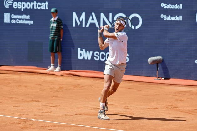 Tomas Martin Etcheverry (ARG), APRIL13, 2026 - Tennis : Etcheverry during singles 1st round match against Jack Draper on the Barcelona Open Banc Sabadell tennis tournament at the Real Club de Tenis de Barcelona in Barcelona, Spain. Noxthirdxpartyxsales  aflo_326841485