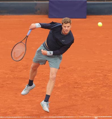 13.04.2026, BMW Open 2026 MTTC Iphitos Muenchen, Tennis , im Bild: Yannick Hanfmann (GER)