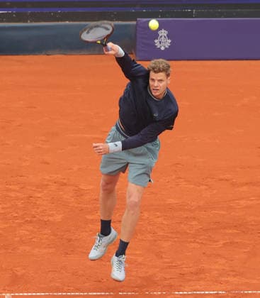 13.04.2026, BMW Open 2026 MTTC Iphitos Muenchen, Tennis , im Bild: Yannick Hanfmann (GER)