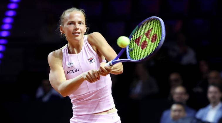 13.04.2026, Deutschland, Stuttgart, Tennis Porsche Tennis Grand Prix, Porsche One Point Challenge, Siegerin Eva Bennemann (GER)