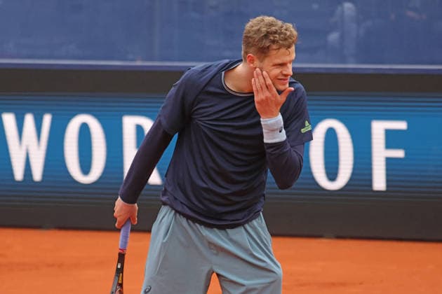 Yannick Hanfmann (GER) Tennis BMW Open by Bitpanda 2026 ATP, Tennis Herren 500 München 13.04.2026 FOTO: Mladen Lackovic LakoPress