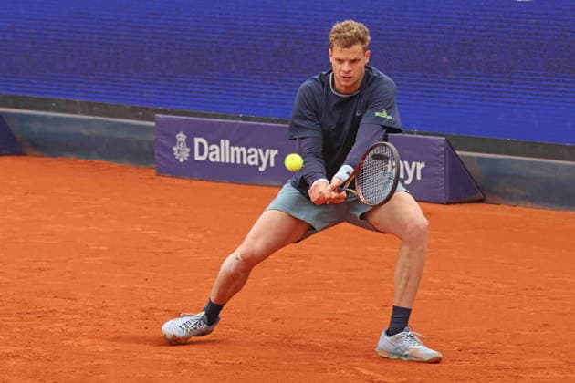 Yannick Hanfmann (GER) Tennis BMW Open by Bitpanda 2026 ATP, Tennis Herren 500 München 13.04.2026 FOTO: Mladen Lackovic LakoPress