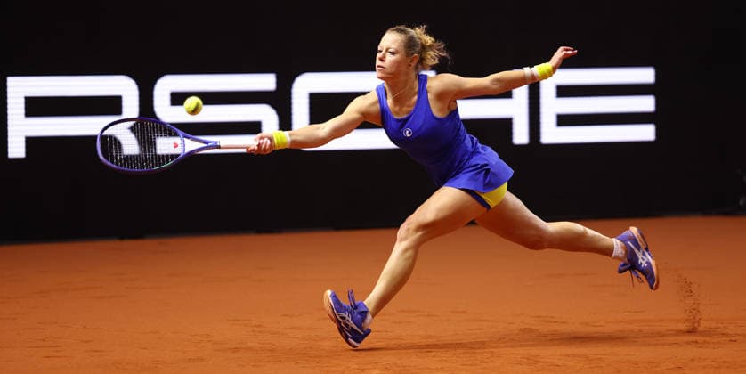 13.04.2026, Deutschland, Stuttgart, Tennis Porsche Tennis Grand Prix, Laura Siegemund (GER)