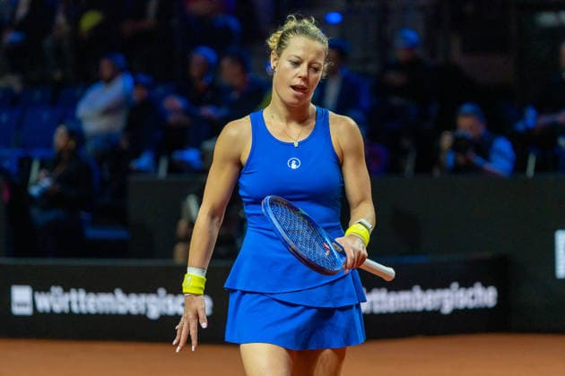 Laura Siegemund (GER) im Bild, enttäuscht, GER, Laura Siegemund vs. Wiktorija Tomowa, Tennis, ATP, Tennis Herren Turnier, WTA, Tennis Damen 500, Porsche Tennis Grand-Prix, 13.04.2026, GER, Laura Siegemund vs. Wiktorija Tomowa, Tennis, ATP-Turnier, WTA 500, Porsche Tennis Grand-Prix, 13.04.2026, Stuttgart Copyright: xEibner-Pressefoto EdwardxCheungx EP_ECG