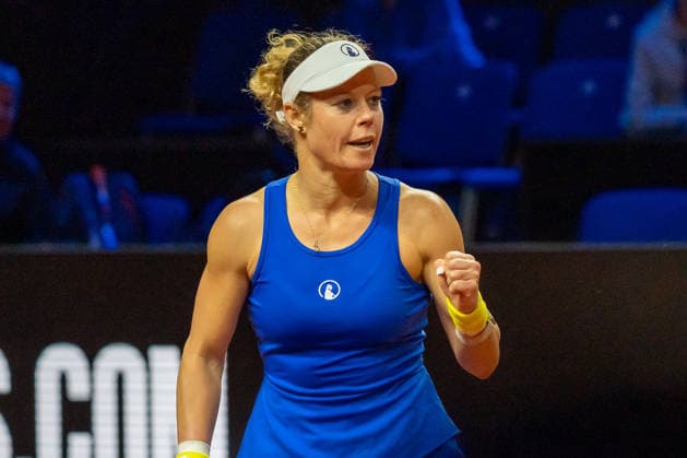 Laura Siegemund (GER) im Bild, Jubel, GER, Laura Siegemund vs. Wiktorija Tomowa, Tennis, ATP, Tennis Herren Turnier, WTA, Tennis Damen 500, Porsche Tennis Grand-Prix, 13.04.2026, GER, Laura Siegemund vs. Wiktorija Tomowa, Tennis, ATP-Turnier, WTA 500, Porsche Tennis Grand-Prix, 13.04.2026, Stuttgart Copyright: xEibner-Pressefoto EdwardxCheungx EP_ECG