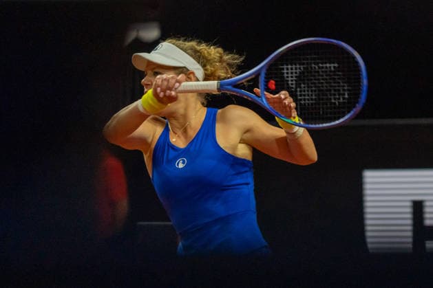 Laura Siegemund (GER) im Bild, GER, Laura Siegemund vs. Wiktorija Tomowa, Tennis, ATP, Tennis Herren Turnier, WTA, Tennis Damen 500, Porsche Tennis Grand-Prix, 13.04.2026, GER, Laura Siegemund vs. Wiktorija Tomowa, Tennis, ATP-Turnier, WTA 500, Porsche Tennis Grand-Prix, 13.04.2026, Stuttgart Copyright: xEibner-Pressefoto EdwardxCheungx EP_ECG