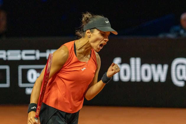 Wiktorija Tomowa, Jubel, GER, Laura Siegemund vs. Wiktorija Tomowa, Tennis, ATP, Tennis Herren Turnier, WTA, Tennis Damen 500, Porsche Tennis Grand-Prix, 13.04.2026, GER, Laura Siegemund vs. Wiktorija Tomowa, Tennis, ATP-Turnier, WTA 500, Porsche Tennis Grand-Prix, 13.04.2026, Stuttgart Copyright: xEibner-Pressefoto EdwardxCheungx EP_ECG