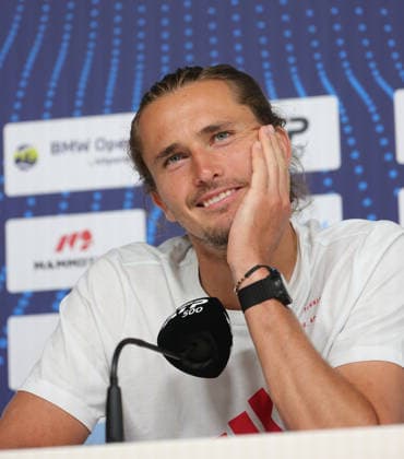 13.04.2026, BMW Open 2026 MTTC Iphitos Muenchen, Tennis , im Bild: Aleksander Zverev (GER)