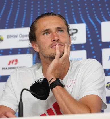 13.04.2026, BMW Open 2026 MTTC Iphitos Muenchen, Tennis , im Bild: Aleksander Zverev (GER)
