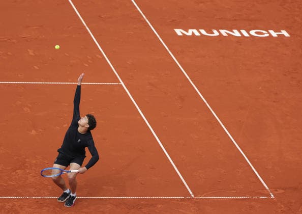 13.04.2026, BMW Open 2026 MTTC Iphitos Muenchen, Tennis , im Bild: Ben Shelton (USA)