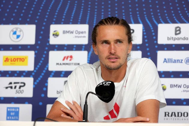 13.04.2026, BMW Open 2026 MTTC Iphitos Muenchen, Tennis , im Bild: Aleksander Zverev (GER)