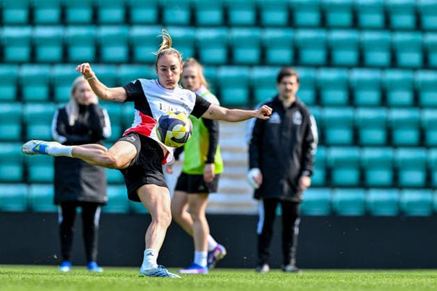 SOCCER WOMEN UEFA QUALIFIERS B4 MD3 SCOTLAND VS BELGIUM Tessa Wullaert (9) of Belgium pictured during the MD-1 training session before a women football game between the national teams of Scotland and Belgium , called the Red Flames , on the third match day in League B Group B4 in the league stage of the 2026-27 UEFA Women s European Qualifiers competition , on Monday 13 April 2026 in Edinburgh , Scotland . PHOTO SPORTPIX Stijn Audooren Edinburgh Easter Road Stadium Scotland  Copyright: xSportpix.bex xStijnxAudoorenxStijnxAudoorenx