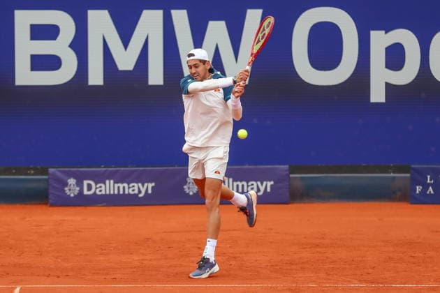 Monachium 14.04.2026. Tenis BMW OPEN MUNICH Tennis BMW OPEN MUNICH Nz Alejandro Tabilo Fot. Kacper Staniec NEWSPIX.PL --- newspix.pl POLAND OUT! 