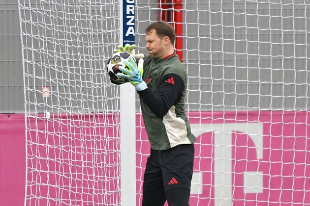 Manuel NEUER (Torwart Bayern Muenchen), Abschlusstraining am 14.04.2026 Fussball Champions League,Saison 2025 26, Viertelfinale FC Bayern-Muenchen -Real Madrid am 15.04.2026 A L L I A N Z A R E N A. Â