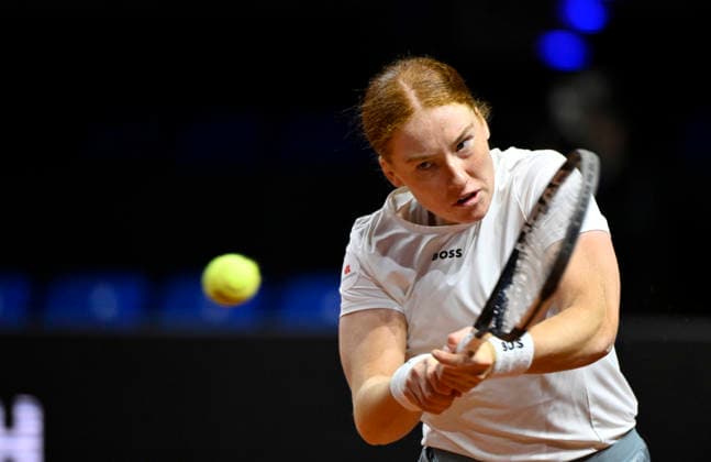 Ella Seidel (GER) Aktion Tennis Damen Porsche-Cup Porsche Tennis Grand Prix GP Stuttgart 2026 Porsche Arena 11-19.04.2026 DFL REGULATIONS PROHIBIT ANY USE OF PHOTOGRAPHS AS IMAGE SEQUENCES AND OR QUASI-VIDEO Tennis Damen Porsche-Cup Porsche Tennis Grand Prix GP Stuttgart 2026