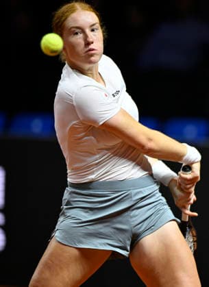 Ella Seidel (GER) Aktion Tennis Damen Porsche-Cup Porsche Tennis Grand Prix GP Stuttgart 2026 Porsche Arena 11-19.04.2026 DFL REGULATIONS PROHIBIT ANY USE OF PHOTOGRAPHS AS IMAGE SEQUENCES AND OR QUASI-VIDEO Tennis Damen Porsche-Cup Porsche Tennis Grand Prix GP Stuttgart 2026