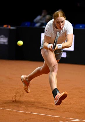 Ella Seidel (GER) Aktion Tennis Damen Porsche-Cup Porsche Tennis Grand Prix GP Stuttgart 2026 Porsche Arena 11-19.04.2026 DFL REGULATIONS PROHIBIT ANY USE OF PHOTOGRAPHS AS IMAGE SEQUENCES AND OR QUASI-VIDEO Tennis Damen Porsche-Cup Porsche Tennis Grand Prix GP Stuttgart 2026