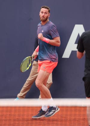 Theo Arribage Albano Olivetti macht die Faust und jubelt,Jubel,Freude,Emotion, Herren Doppel, Men s Doubles Copyright: xJuergenxHasenkopfx