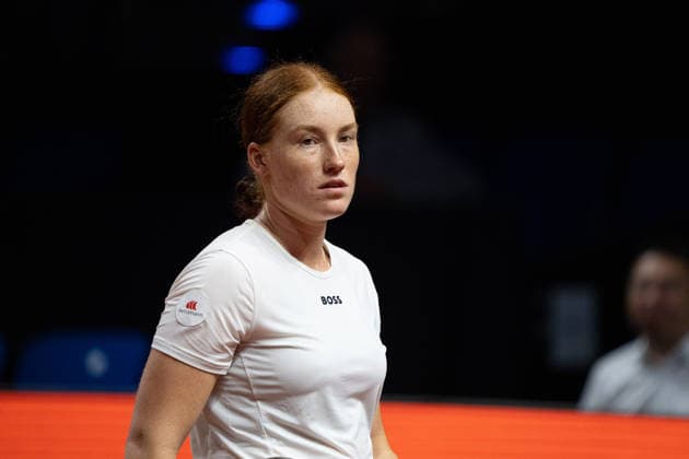 Ella Seidel (GER), enttäuscht, GER, Elise Mertens vs. Ella Seidel, Tennis, ATP, Tennis Herren Turnier, WTA, Tennis Damen 500, Porsche Tennis Grand-Prix, 14.04.2026, GER, Elise Mertens vs. Ella Seidel, Tennis, ATP-Turnier, WTA 500, Porsche Tennis Grand-Prix, 14.04.2026, Stuttgart Copyright: xEibner-Pressefoto EdwardxCheungx EP_ECG