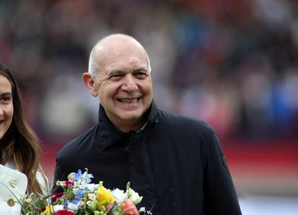 Deutschland - Österreich, Fussball, Frauen, Saison 2025 2026, Länderspiel, WM-Qualifikation, Max-Morlock-Stadion, Nürnberg Bernd Neuendorf, DFB Präsident, Kopf, Oberkörper