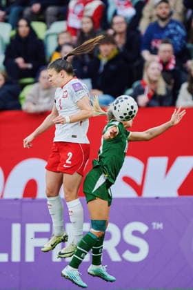 14.04.2026 GDANSK, STADION POLSAT ARENA , PILKA NOZNA KOBIET ( WOMEN S FOOTBALL) ELIMINACJE MISTRZOSTWA SWIATA KOBIET BRAZYLIA FIFA World Cup, WM, Weltmeisterschaft, Fussball 2027 ( FIFA WOMEN S WORLD CUP QUALIFICATION 2027 ) MECZ POLSKA - IRLANDIA ( GAME POLAND - IRELAND) NZ. MARTYNA WIANKOWSKA FOTO RADOSLAW JOZWIAK CYFRASPORT NEWSPIX.PL --- Newspix.pl  RA2_4885
