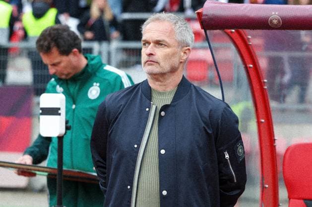 Cheftrainer Christian Wueck (Deutschland), Deutschland vs. Oesterreich, DFB, Fussball, Frauen, Qualifikation zur Frauen-WM, Gruppenphase, Gruppe D, Spieltag 3 von 6, Saison 2025 26, 14.04.2026 Nuernberg Bayern Deutschland