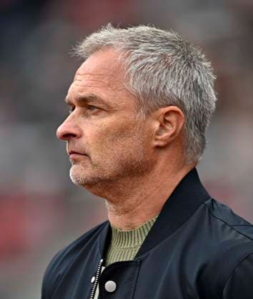 14.04.2026, WM-Qualifikation Europa, Frauen 2026, 3.Spieltag, Deutschland - Österreich, im Max-Morlock-Stadion Nürnberg, Trainer Christian Wück (Deutschland)