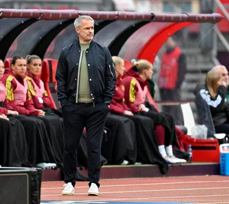 14.04.2026, WM-Qualifikation Europa, Frauen 2026, 3.Spieltag, Deutschland - Österreich, im Max-Morlock-Stadion Nürnberg, Trainer Christian Wück (Deutschland)