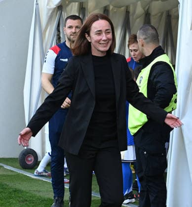 SERBIA vs ITALY Lidija Stojkanovic coach football Serbia vs Italy FIFA Women s World Cup 2027 qualifcations match at Dubocica stadium, Lekovac 14.04.2026. godine Foto: Nebojsa Parausic FOOTBALL, SERBIA, ITALY, FIFA WOMENS WORLD CUP QUALIFICATIONS MATCH Leskovac Dubocica stadium Serbia Copyright: xNebojsaxParausicx xMNxPressx