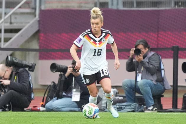 Linda Dallmann (Deutschland) - Nürnberg 14.04.2026: Deutschland vs. Österreich, Max-Morlock-Stadion, Womens WM Qualifikation