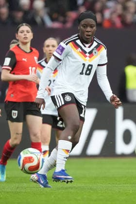 Nicole Anyomi (Deutschland) - Nürnberg 14.04.2026: Deutschland vs. Österreich, Max-Morlock-Stadion, Womens WM Qualifikation