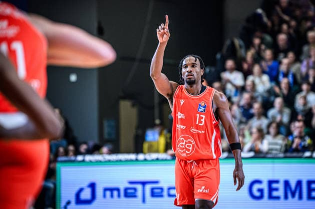 easycredit BBL Basketball Bundesliga 2025 2026 Nachholspiel 23. Spieltag 14.04.2026 Science City Jena vs Basketball Löwen Braunschweig Keith Braxton (Jena) Fingerzeig Sparkassen Arena