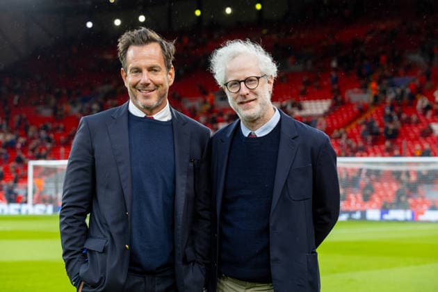 Football - UEFA Champions League - Quarter-Final - 2nd Leg - Liverpool FC v Paris Saint-Germain FC LIVERPOOL, ENGLAND - Tuesday, April 14, 2026: Actor Will Arnett, who starred in the Beastie Boys ˜Fight for Your Right Revisited™ film seen at Anfield ahead of the UEFA Champions League Quarter-Final 2nd Leg match between Liverpool FC and Paris Saint-Germain FC at Anfield. (Photo by David Rawcliffe Propaganda) LIVERPOOL Anfield MERSEYSIDE ENGLAND  Copyright: xDavidxRawcliffex P2026-04-14-Liverpool_PSG-22