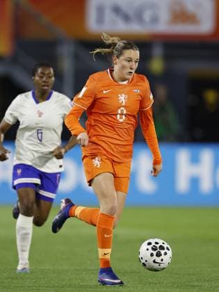 BREDA - Wieke Kaptein of the Netherlands during the World Cup qualifying match between the Netherlands (women) and France (women) at the Rat Verlegh Stadium on April 14, 2026 in Breda, the Netherlands. MAURICE VAN STEEN ANP FIFA Women s World Cup 2027 Qualifier 2025-2026 xVIxANPxSportx xMauricexvanxSteenxIVx 555799219 originalFilename: 555799219.jpg