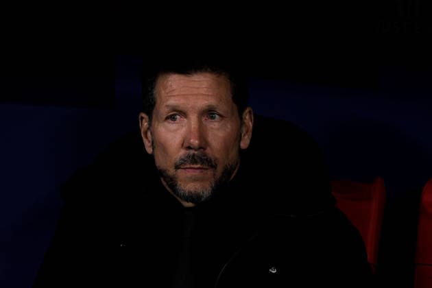 UEFA Champions League Quarter Finals Atletico Madrid v Barcelona Diego Simeone of Atletico de Madrid during the UEFA Champions League Quarter Finals match Atletico Madrid vs Barcelona at Riyadh Air Metropolitano, Madrid, Spain on 14 April 2026 (Photo by Samuel Carreno News Images) Madrid Riyadh Air Metropolitano Madrid Spain Copyright: xSamuelxCarreno NewsxImagesx