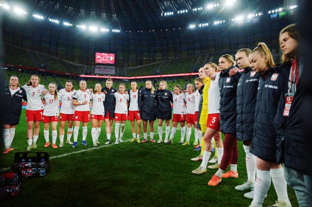 14.04.2026 GDANSK, STADION POLSAT ARENA , PILKA NOZNA KOBIET ( WOMEN S FOOTBALL) ELIMINACJE MISTRZOSTWA SWIATA KOBIET BRAZYLIA FIFA World Cup, WM, Weltmeisterschaft, Fussball 2027 ( FIFA WOMEN S WORLD CUP QUALIFICATION 2027 ) MECZ POLSKA - IRLANDIA ( GAME POLAND - IRELAND) NZ. PATRYCJA SARAPATA GABRIELA GRZYBOWSKA WIKTORIA ZIENIEWICZ EWA PAJOR MILENA KOKOSZ WERONIKA SZYMASZEK EWELINA KAMCZYK NATALIA PADILLA-BIDAS FOTO RADOSLAW JOZWIAK CYFRASPORT NEWSPIX.PL --- Newspix.pl  RA2_1956