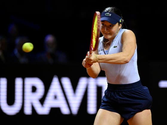 Eva Lys (GER) Aktion Tennis Damen Porsche-Cup Porsche Tennis Grand Prix GP Stuttgart 2026 Porsche Arena 11-19.04.2026 DFL REGULATIONS PROHIBIT ANY USE OF PHOTOGRAPHS AS IMAGE SEQUENCES AND OR QUASI-VIDEO Tennis Damen Porsche-Cup Porsche Tennis Grand Prix GP Stuttgart 2026