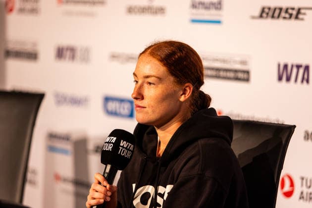 14.04.26 Porsche Tennis Grand Prix Stuttgart Deutschland, Stuttgart, 14.04.2026, Tennis, Porsche Tennis Grand Prix Stuttgart: Ella Seidel (Deutschland).