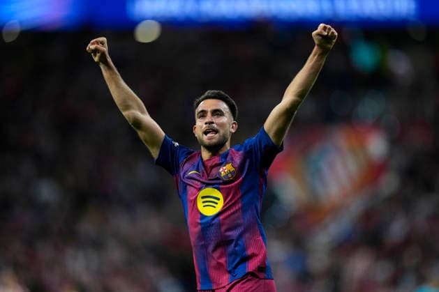ESP: Atletico de Madrid - FC Barcelona, Barca UEFA Champions League. Quarter-Finals, second leg. Eric Garcia of FC Barcelona during the UEFA Champions League match, Quarter-Finals, second leg, between Atletico de Madrid and FC Barcelona played at Riyadh Metropolitano Stadium on April 14, 2026 in Madrid. kpng Copyright: xCesarxCebollax xPRESSINPHOTOx PS_260416_BAR_ATM_2526_015