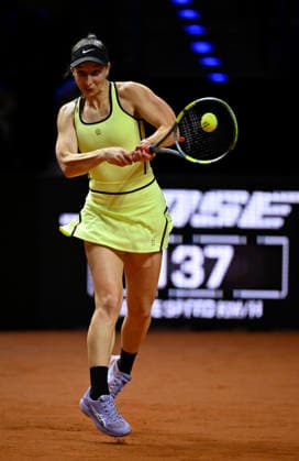 Tamara Korpatsch (GER) Aktion Tennis Damen Porsche-Cup Porsche Tennis Grand Prix GP Stuttgart 2026 Porsche Arena 11-19.04.2026 DFL REGULATIONS PROHIBIT ANY USE OF PHOTOGRAPHS AS IMAGE SEQUENCES AND OR QUASI-VIDEO Tennis Damen Porsche-Cup Porsche Tennis Grand Prix GP Stuttgart 2026