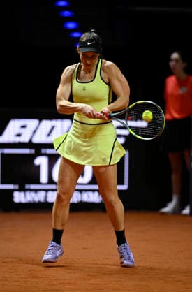 Tamara Korpatsch (GER) Aktion Tennis Damen Porsche-Cup Porsche Tennis Grand Prix GP Stuttgart 2026 Porsche Arena 11-19.04.2026 DFL REGULATIONS PROHIBIT ANY USE OF PHOTOGRAPHS AS IMAGE SEQUENCES AND OR QUASI-VIDEO Tennis Damen Porsche-Cup Porsche Tennis Grand Prix GP Stuttgart 2026