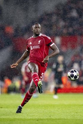 Liverpool v Paris Saint-Germain - UEFA Champions League 2025 26 LIVERPOOL, ENGLAND- APRIL 14: Ibrahima Konate of Liverpool during a UEFA Champions League 2025 26 match between Liverpool and Paris Saint-Germain in Liverpool on April 14, 2026 (Photo by Will Palmer Sports Press Photo) LiverpoolUnited Kingdom  Copyright: xWillxPalmer SportsxPressxPhotox