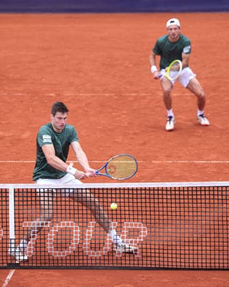 Jakob Schnaitter (umgedrehte Kappe), Mark Wallner, Herren Doppel, Men s Doubles Copyright: xJuergenxHasenkopfx